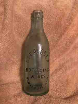 Straight Sided Coca-Cola Bottling Works Bottle from Huntsville, Alabama ALA AL