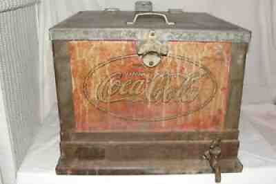 Â Coca-Cola 1930's Glascock Table Top Cooler Original ** RARE **