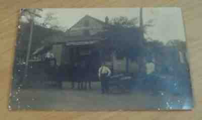 1904-1918 RARE 'RPPC Postcard'~"COCA COLA Special SALE" Wagon/Cart LOADED~Signs~