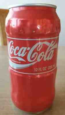 RARE prototype Coca Cola Classic Contour Can. Green Logo. Empty can