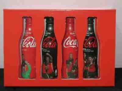Coca-Cola Collectors Box Belgium Soccer UEFA Euro 2016 Aluminum Bottle Limited