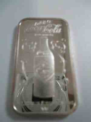 Coca-Cola 75th Anniversary Silver Ingot Springfield Missouri Ozarks 1904-1979
