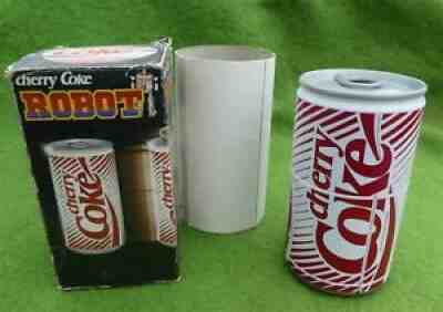 RARE 1980s CHERRY COCA COLA TRANSFORMER ROBOT FOUND UNUSED STILL WRAPPED IN BOX