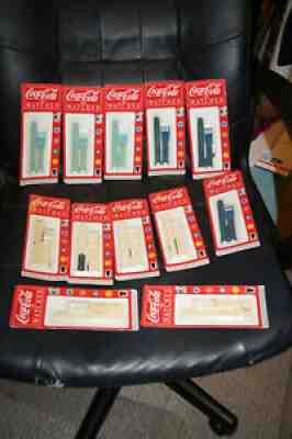COCA COLA COKE PLASTIC WATCH WRIST BAND WOMENS MENS LOT OF 12 NEW