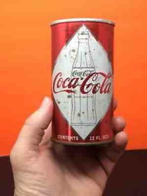 COCA-COLA â?¢Rareâ?¢ DIAMOND PULL TAB SODA CAN Coke NORFOLK,VA. NORP CANNING CO.