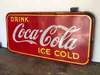 Original 1942 Coca Cola Sign - Maine