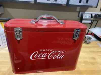 Coca-Cola Airplane Cooler Chest