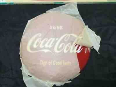 Original NOS Coca Cola 16â? Button - rare Sign of Good Taste version