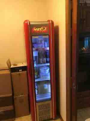FRIGOGLASS RETRO US BRAND Free standing Coca Cola fridgeÂ 