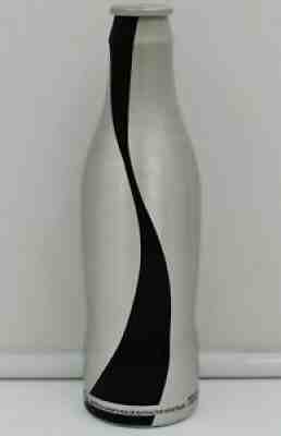 *Rare! 2005 Argentina Designers Republic M5 Black Wave Coca Cola Aluminum Bottle