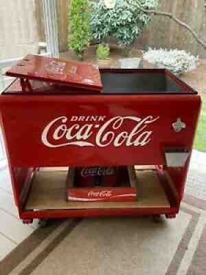 Coca Cola Vintage 1940â??s Ice Chest - Beautifully Restored
