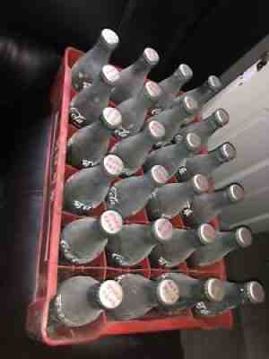 24 vintage Chinese Coca-cola bottles with case - VRARE
