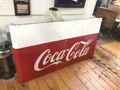 Vintage Coca Cola Advertisement Sled Sign- Fish Tail- 69â? 5309
