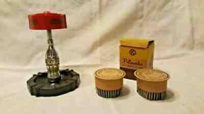RARE VINTAGE 1940s Coca Cola Match Holder Ashtray by American Pull Match