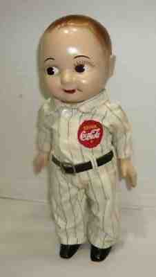 ORIGINAL VINTAGE 1950'S COCA-COLA BUDDY LEE HARD PLASTIC DOLL