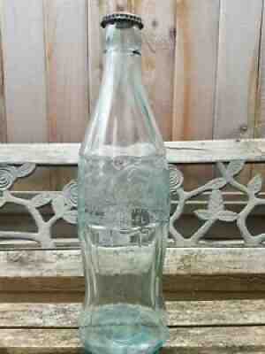 Coca Cola Christmas Retail Display Bottle 1923 with Original Cap