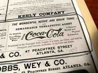 Coca Cola 1890 Magazine Ad Asa Candler Archives Print Photo Munsey