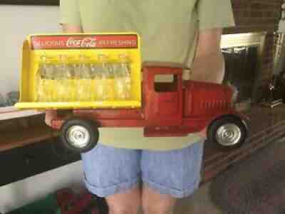 Vintage Metalcraft Pressed Steel Coca-Cola Truck 1930â??s