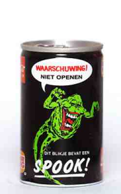 1989 Coca Cola can from the Netherlands, Ghostbusters II / Burger King (150ml)