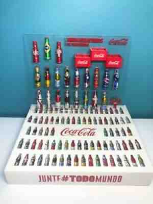 Exclusive Collection of Mini Coca Cola Bottles Olympics Rio 2016 Complete Rare
