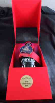 NEW LIMITED EDITION 3000 HONG KONG DISNEYLAND COCA COLA 15th ANNIVERSARY BOTTLE