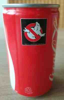 Nice Soda Coca Cola ghostbusters comic cartoon can from sweden printed top!!!