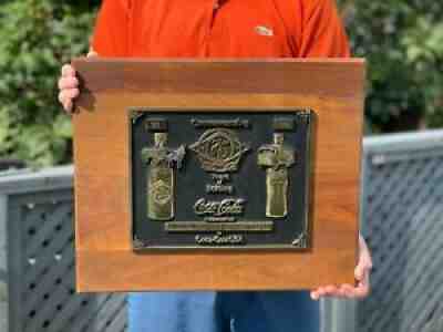1911-1986 Coca-Cola Salisbury Bottling Plant 75th Anniversary Plaque/Award Coke
