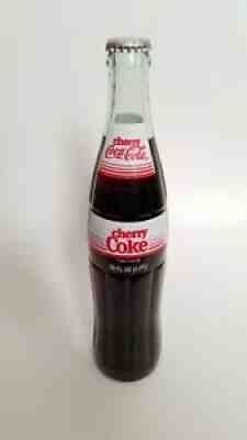 Rare Vintage 1985 First Year Cherry Coke Bottle Coca Cola