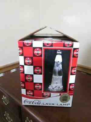 NEW, NEVER USED, Vintage First Edition 1998 Polar Bear Coke Coca Cola LAVA LAMP