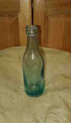 COCA COLA BOTTLE, LIGHT GREEN STRAIGHT SIDE, CIRCA 1915, FROM SAVANNAH, GA.