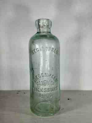 Hutchinson Biedehharn Candy Co. Hutch Coke Coca Cola Vicksburg Miss Mississippi