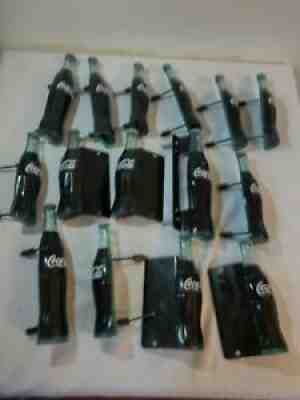 Lot of 15 Vintage Coke Bottle Coca-Cola Door Pull Handles original hardware mix