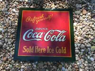 VERY RARE 1927 Coca-Cola Soda Sign - WOW !!!