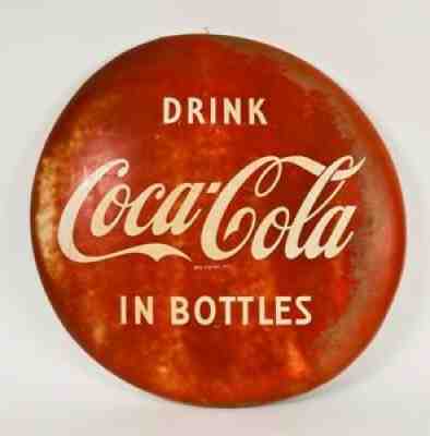 COCA - COLA - OLD SIGN - LARGE 1953