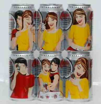 EXTREME RARE Coca cola cans set FLIRT 2005 Poland - READ DESCRIPTION