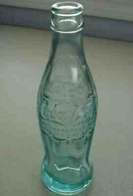 Vintage Antique Blue Coca Cola Bottle 6 Fluid Ounces Embossed Patâ??d Nov 16, 1915