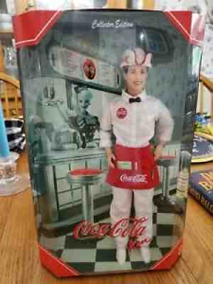 Coca Cola Ken Soda Jerk Barbie Doll