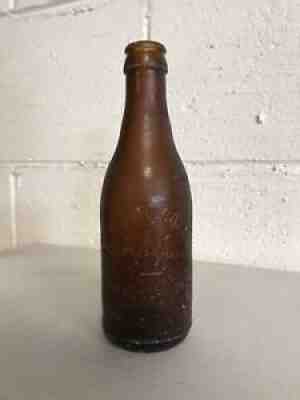 L A Wolcott Straight Side Coca Cola Bottle Huntington West Virginia WVa Wv Coke