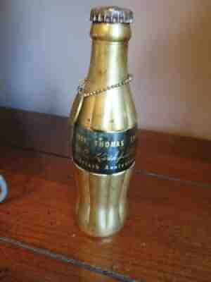 1899 THOMAS 1949 W. C. Kirkpatrick Fiftieth Anniversary Coca-Cola Bottle