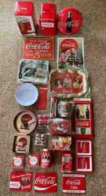 Coca Cola Memorabilia Collection 26 New & Used items