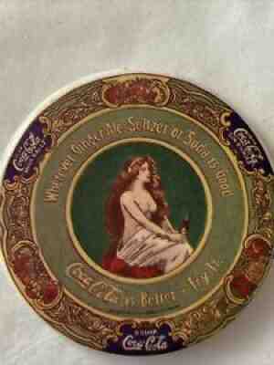Coca-Cola, Topless Girl Round Pocket mirror