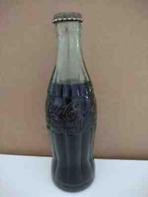 Full 1923 Coca Cola Christmas Bottle ORIGINAL Near Mint Rare!!!! Greensboro, NC
