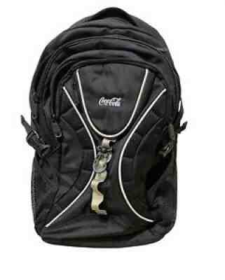 Coke Coca-Cola Black Travel Laptop Bag Backpack