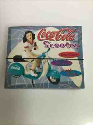 Rare COCA COLA Limited Die Cast Coke Motor Scooter XONEX New In Box