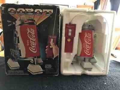 Vintage 1970's Coca-Cola Cobot R2-D2 Remote Control Robot Toy w box