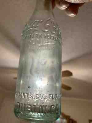 Straight Sided Coca-Cola 6 1/2oz Soda Bottle Dublin, Ga. Georgia ð??? LP 18
