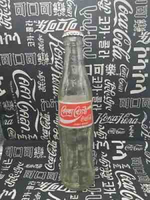 rare Bangladesh coca cola red mark Glass bottle 250ml empty bottle of wear