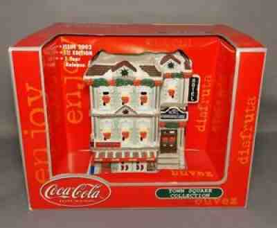 Coca Cola Town Square Collection Morningside Hotel Christmas Village House Light