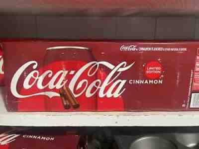 Cinnamon Coca-Cola 2019 Holiday FULL 12 Pk UNOPENED Coke Advertising Dew Party