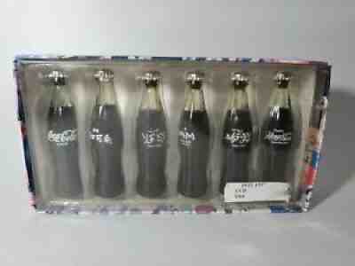 Vintage Coca-Cola International Evolution Of The Contour Mini Bottle Display NEW